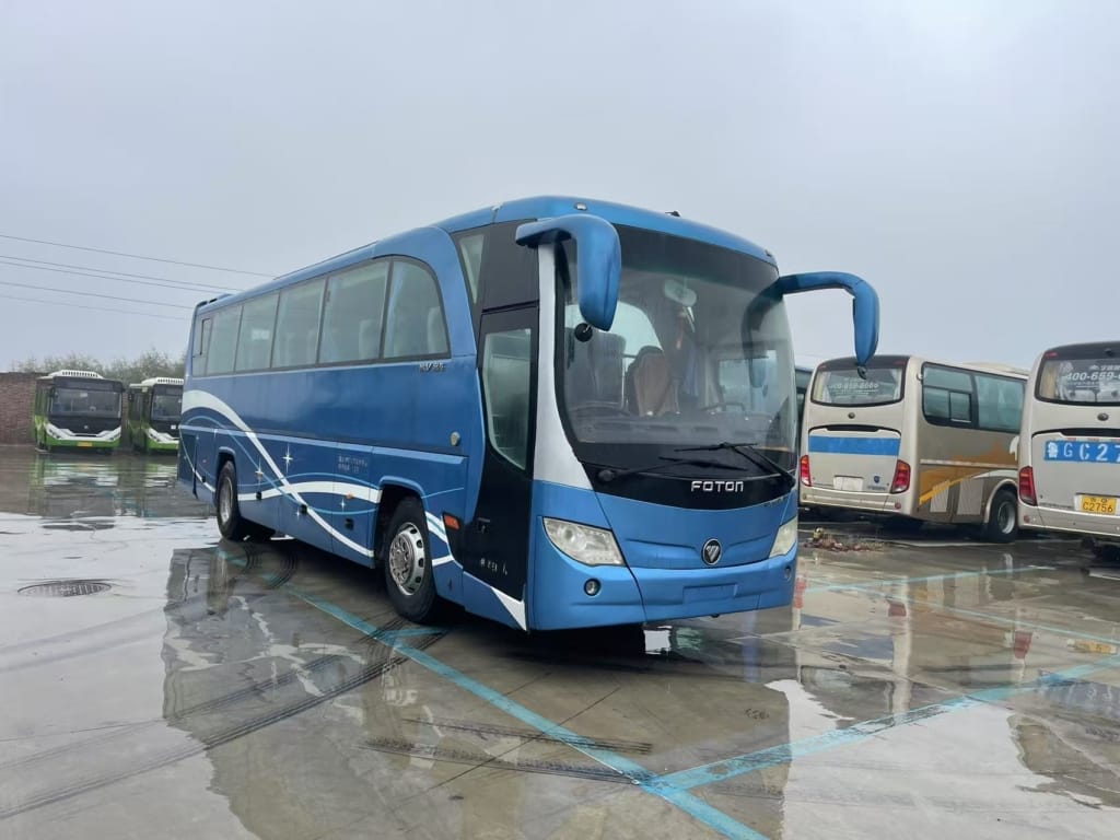 2012 Foton 51-seater 6115 Model Euro 3 Used Diesel Coach Bus