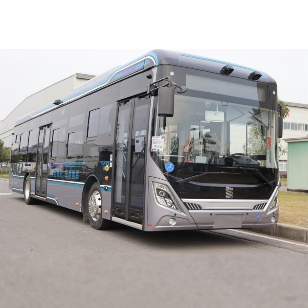 12m Autobús urbano eléctrico 310km kilometraje LHD Nuevo modelo