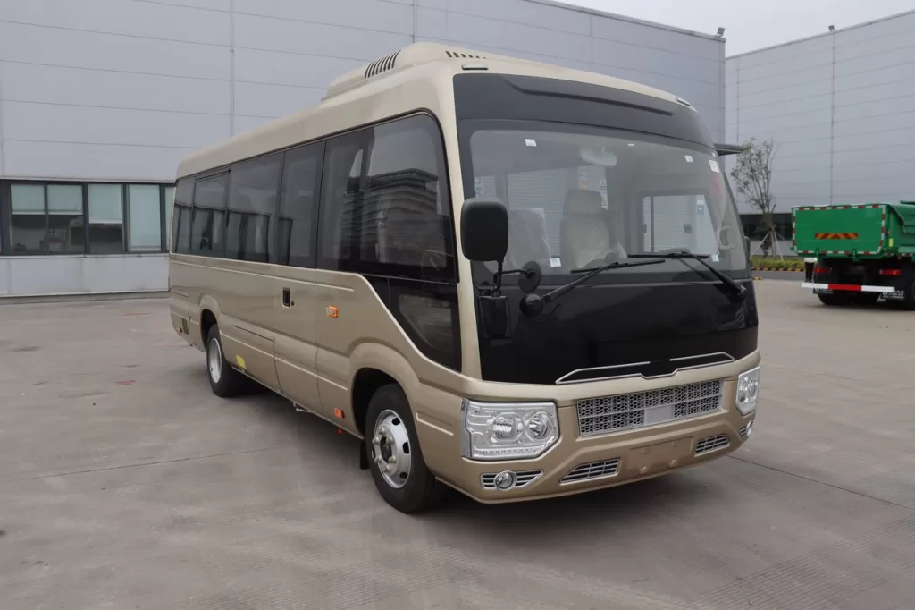 CRRC Tenglong 7.2m Diesel Bus 28 Seats Business Coster support customized production