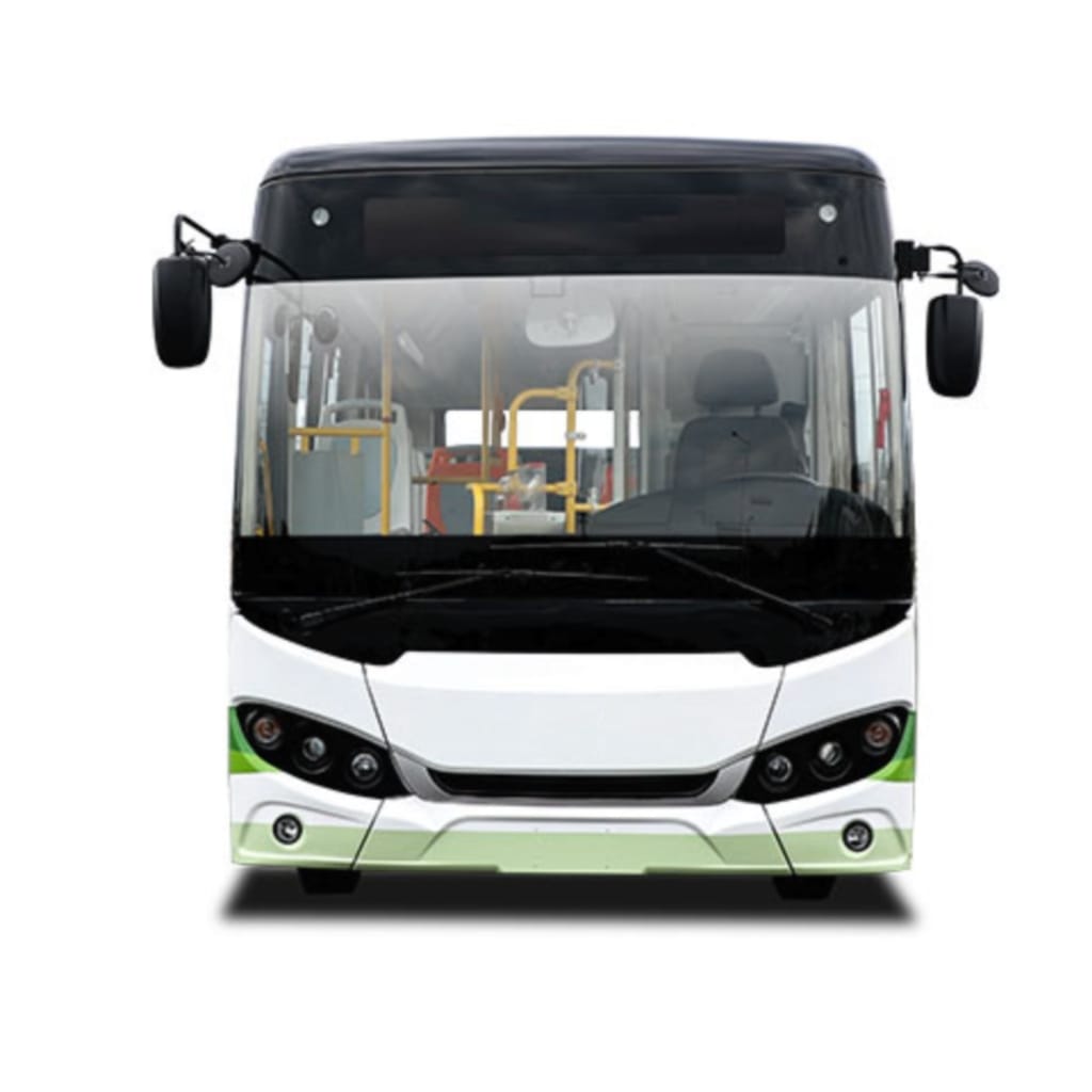 CRRC Tenglong 8m Electric City Bus 260km Mileage Zero Emission