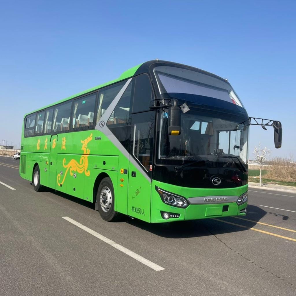 2024 Kinglong 50 seats Used Diesel Coach Bus Range 36,000km