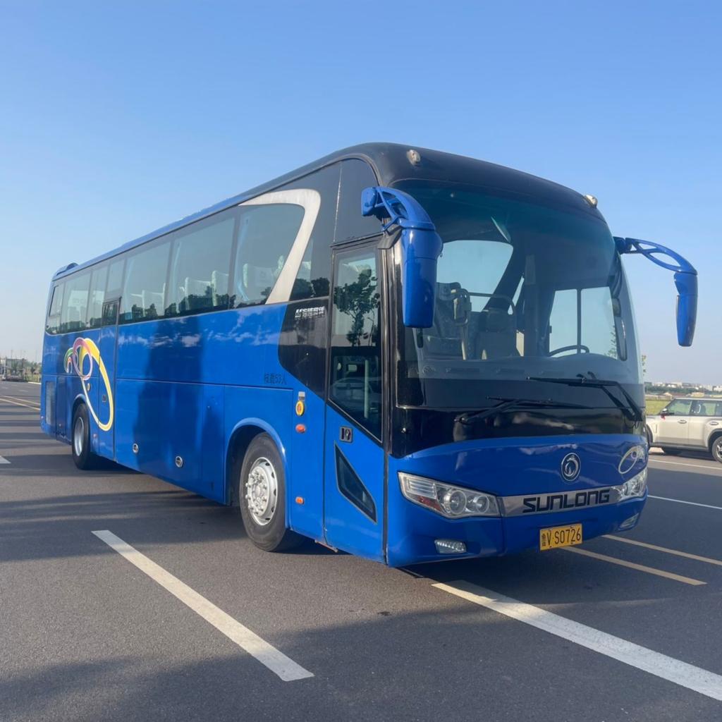 2015 Sunlong 53 Seats Used Coach Bus with Yuchai Engine